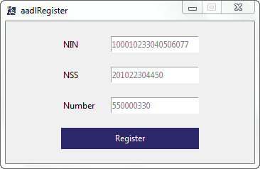 aadlRegister